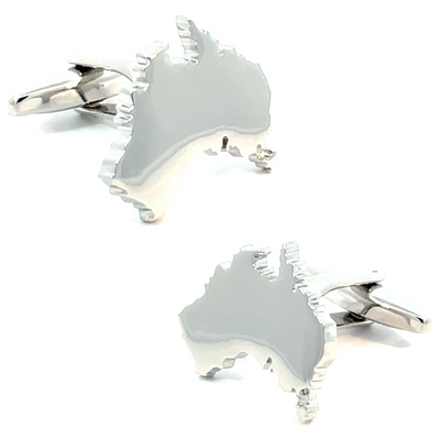 Outline Australian Map Cufflinks