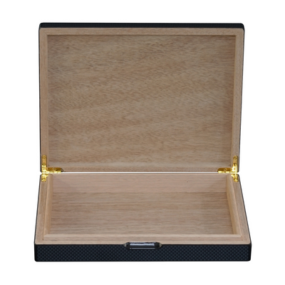 10 CT Carbon Fibre Wooden Humidor