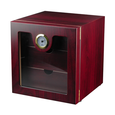 75 CT Bubinga Cigar Humidor Wooden Cabinet for Cigars