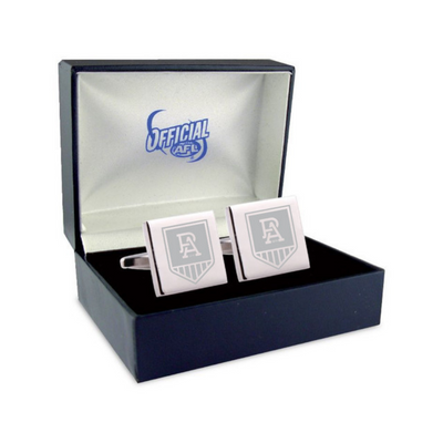 Silver Port Adelaide Power AFL Cufflinks