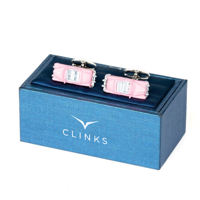 Pink Cadillac Cufflinks