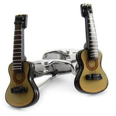 Acoustic Guitar Cufflinks