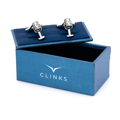 Microphone Cufflinks