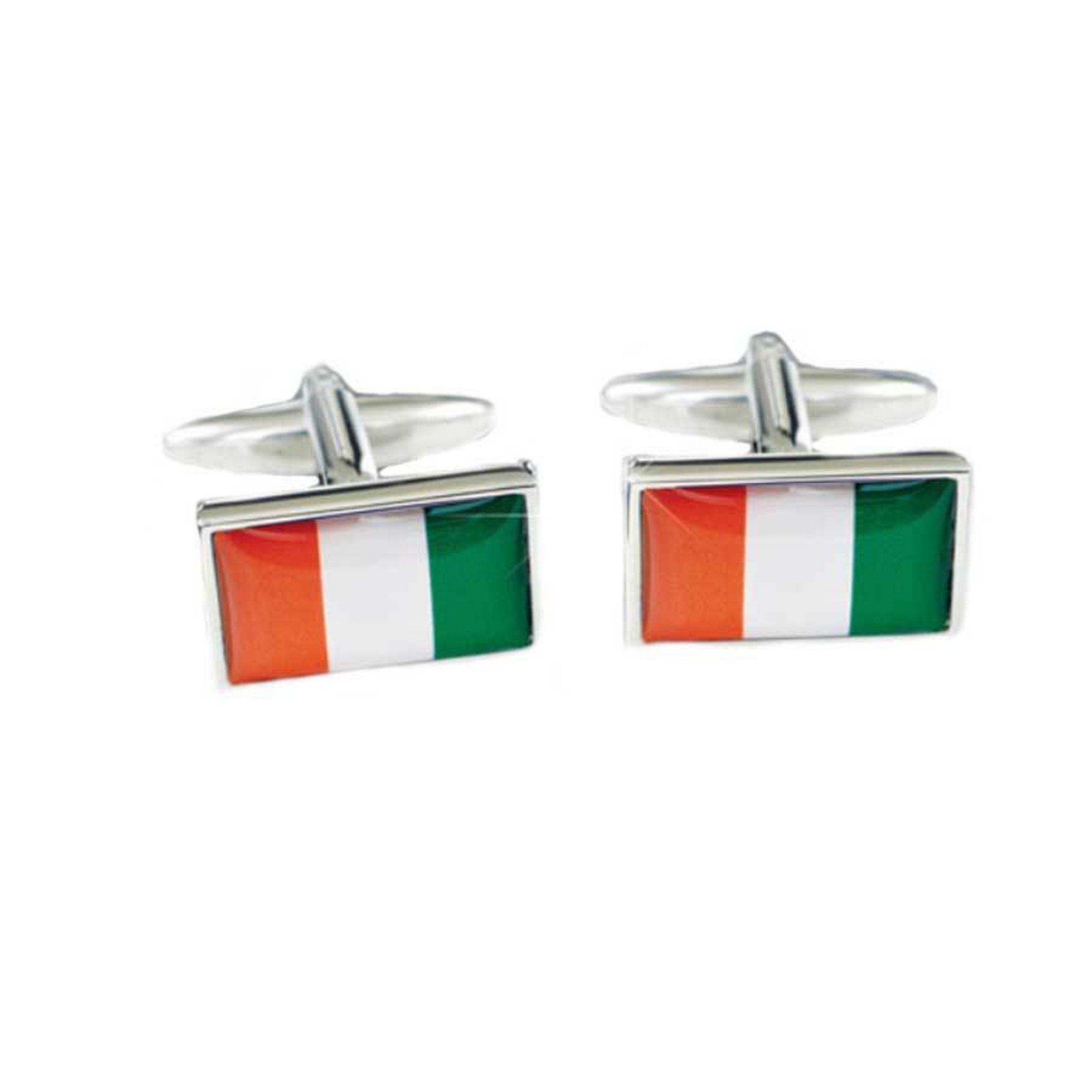 Irish Flag Cufflinks - Flag of Ireland