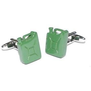 Jerry Can Military Green Cufflinks
