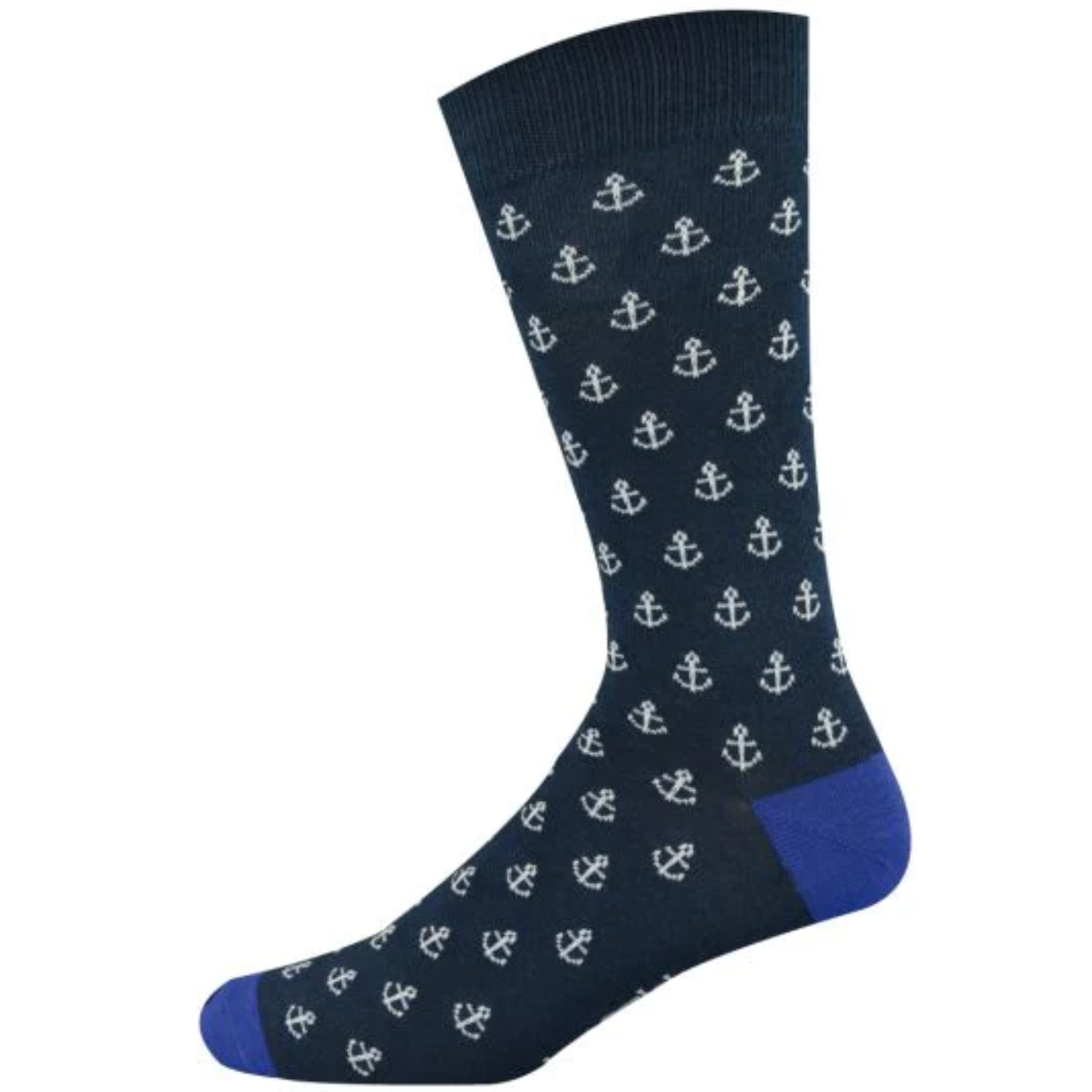 Mens Anchors Aweigh Sock