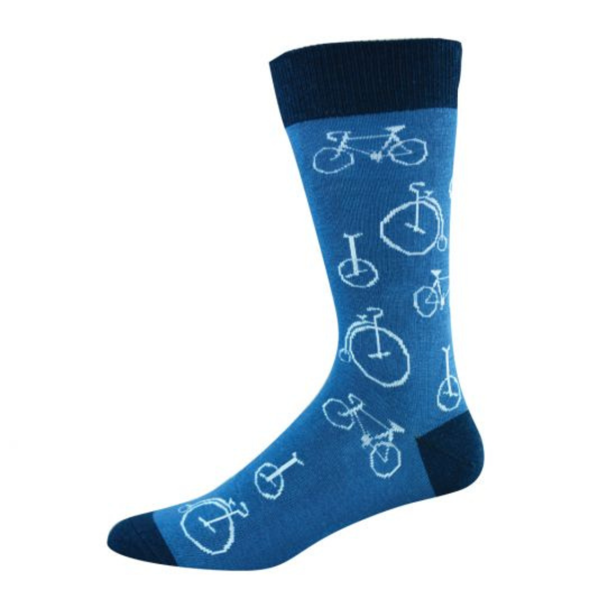 Mens Ditsy Cycles Sock