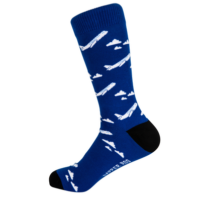 High Flyer Plane Bamboo Socks by Dapper Roo