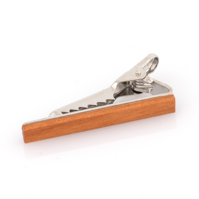 Light Wood Small Tie Clip