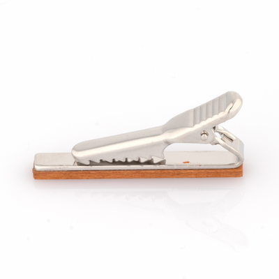 Light Wood Small Tie Clip