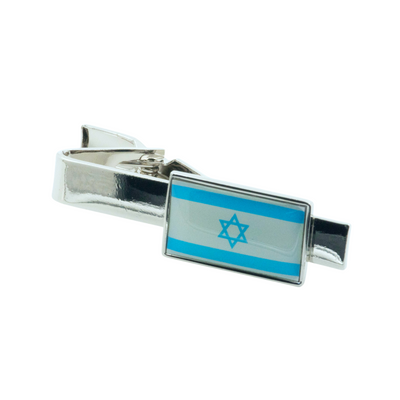 Flag of Israel Tie Clip