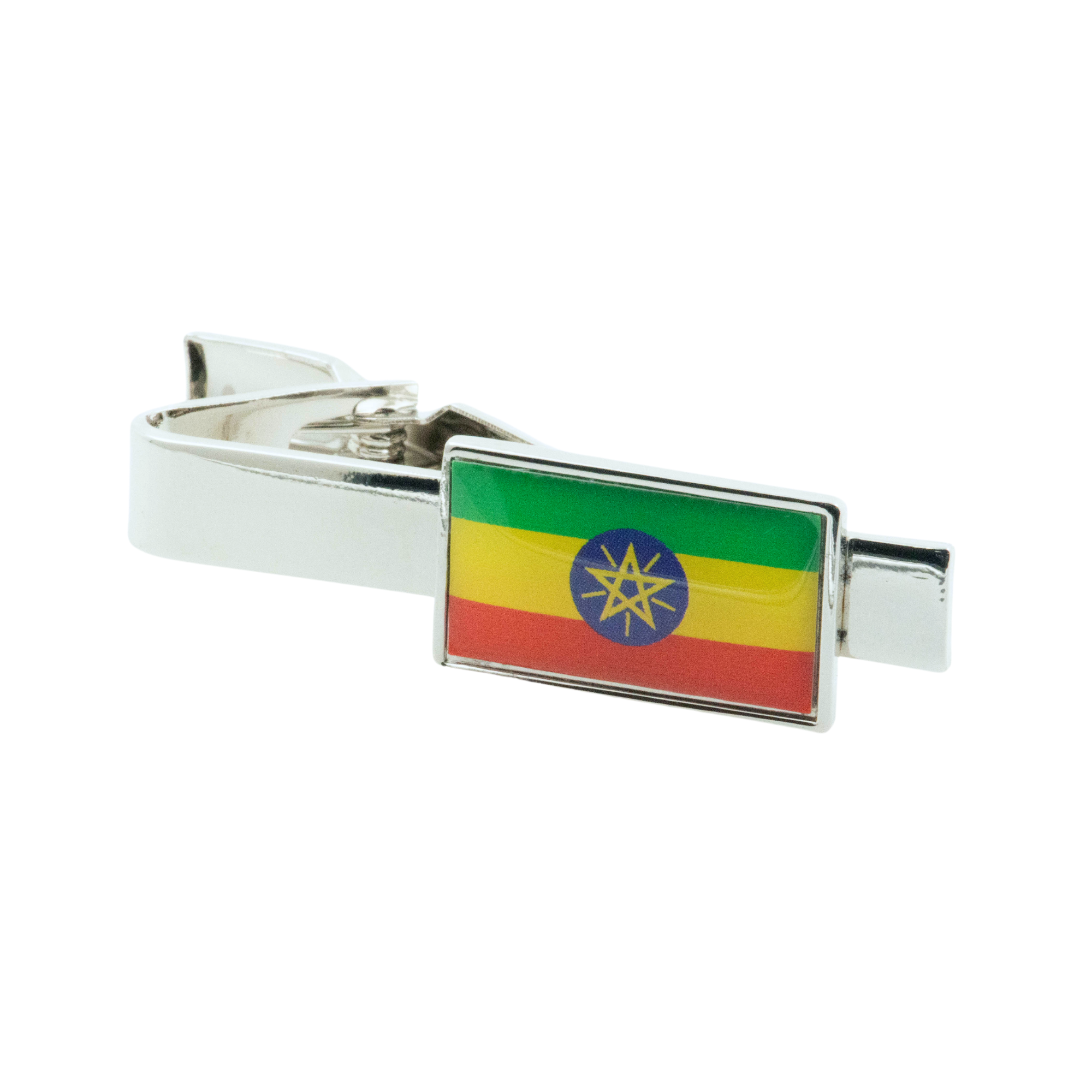 Flag of Ethiopia Tie Clip