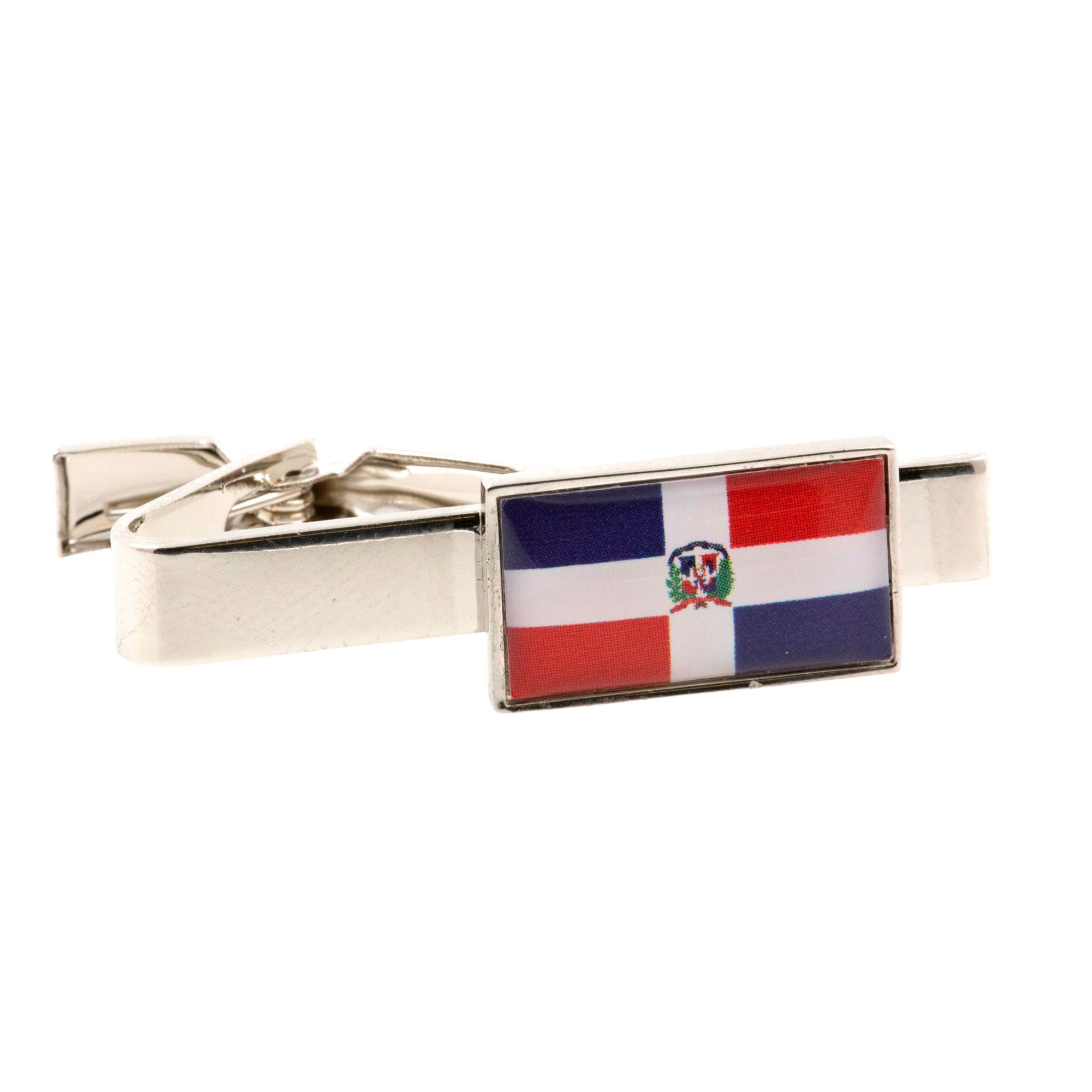 Flag of Dominican Republic Tie Clip