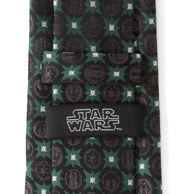 Star Wars Symbols Black Mens Tie