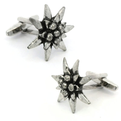 Edelweiss Flower Cufflinks