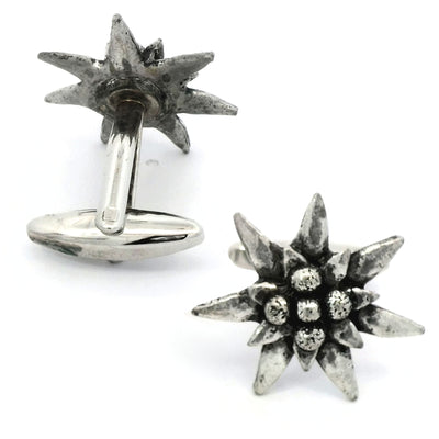 Edelweiss Flower Cufflinks