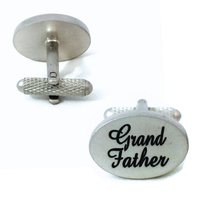 Grand Father Script Cufflinks