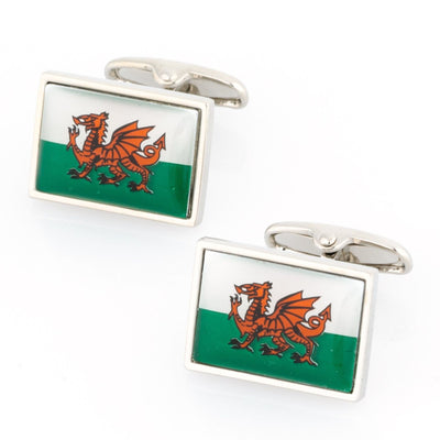 Flag of Wales Cufflinks