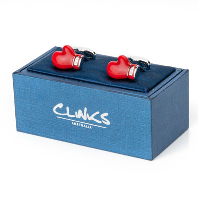 Red Boxing Glove Cufflinks