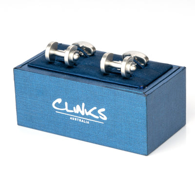 Dumbbell Weight Cufflinks