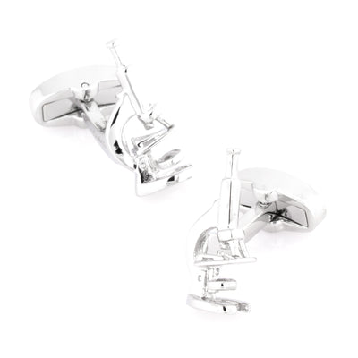 Scientist Microscope Cufflinks