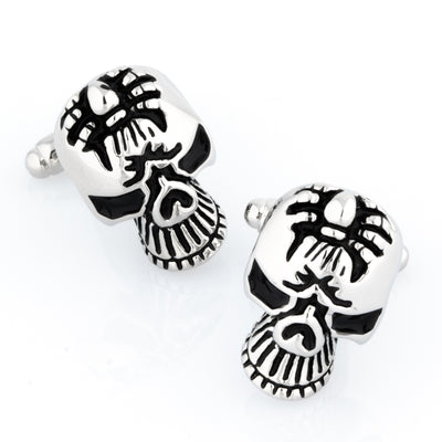 Skull with Spider Cufflinks