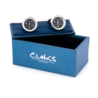 Round Maze Cufflinks