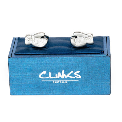 Silver Boxing Glove Cufflinks