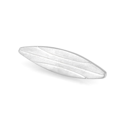 Silver Surfboard Lapel Pin