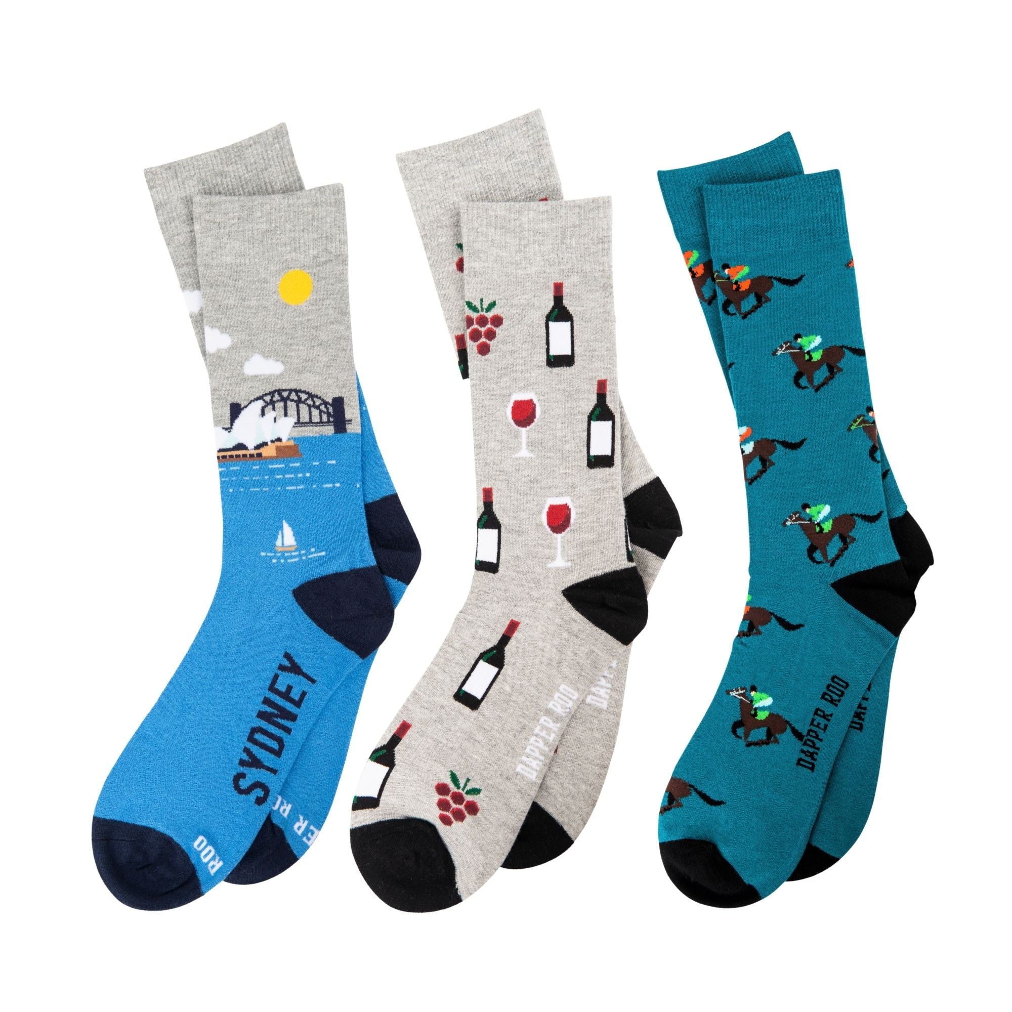 Sydney Socks Gift Set, Socks Gift Sets, Gift Sets, Socks, Location: SK2036+SK2017+SK2016, SS5012, Clinks.com