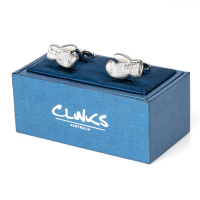 Silver Boxing Glove Cufflinks