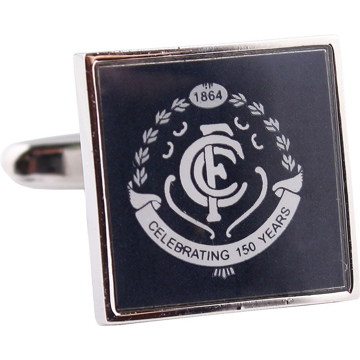 Colour Carlton FC AFL Cufflinks