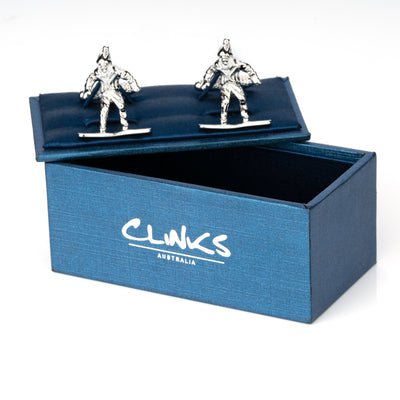 Snowboarder Cufflinks