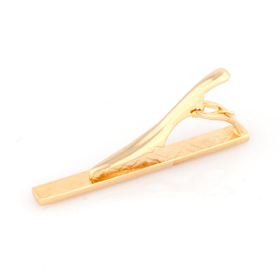 Brushed Rose Gold Tie Clip, Tie Clip, TC1310, Mens Tie Clip & Tie Bars, Cuffed, Clinks, Clinks Australia