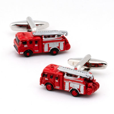 Red Fire Engines Cufflinks