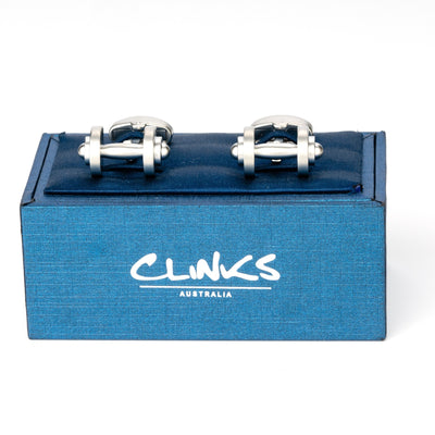 Dumbbell Weight Cufflinks