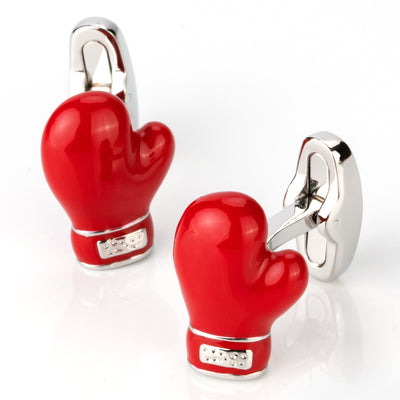 Red Boxing Glove Cufflinks