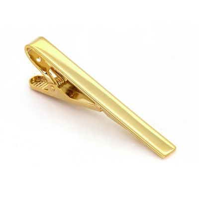 Shiny Gold Tie Clip 55mm