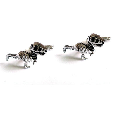 T-Rex Skeleton Dinosaur Cufflinks