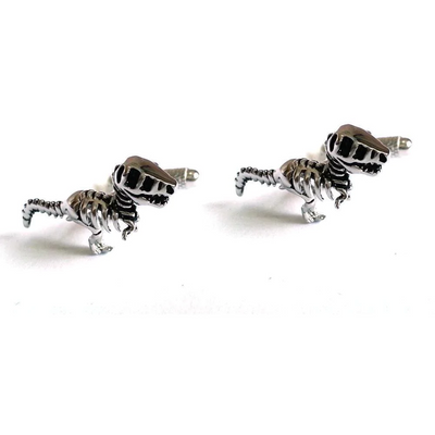 T-Rex Skeleton Dinosaur Cufflinks