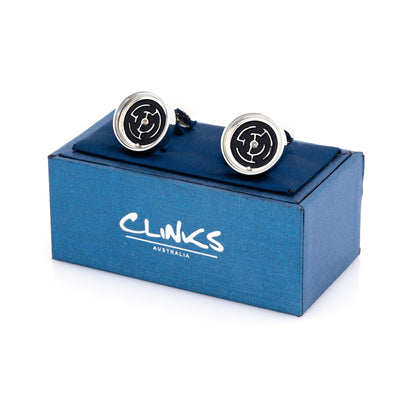 Round Maze Cufflinks