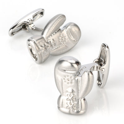 Silver Boxing Glove Cufflinks