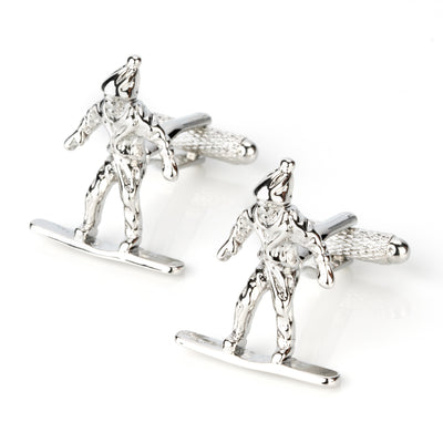 Snowboarder Cufflinks