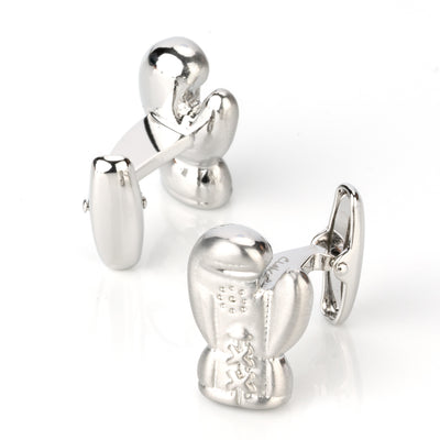 Silver Boxing Glove Cufflinks